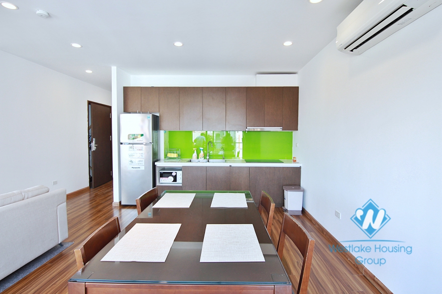 Flooded with light in a morden spacious 2 bedroom apartment for rent in Tay Ho 